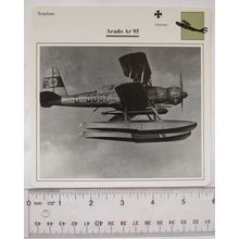 Arado Ar 95 - Germany - Seaplane - Collectors Club Card