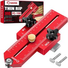 Saker Thin Rip Jig Table Saw Jig Guide, Making Repetitive Narrow Strip Cuts, Fit