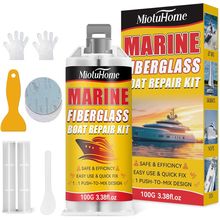 Marine Fiberglass Repair Kit for Boats, Gel Coat Repair Kit for Boats, Fiberglas