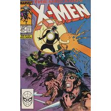 UNCANNY X-MEN # 249 : MARVEL COMICS : 1989 : vf(8.0) .