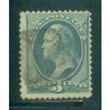 Used 184 3c George Washington Just Clears M00565