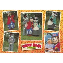 Woody Bear Pleasurewood Hills Lowestoft Suffolk Postcard