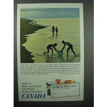 1965 Canada Tourism Ad - Cavendish Beach