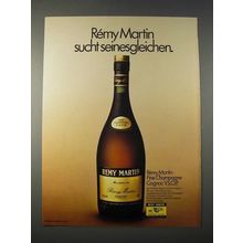 1977 Remy Martin Cognac Ad - in German - Sucht Seinesgleichen