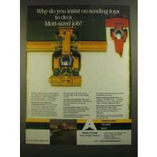 1988 Alamo Group Mott Interstater Mower Ad - Sending Toys