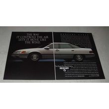1988 Mercury Sable Ad - The Way it Controls the Air