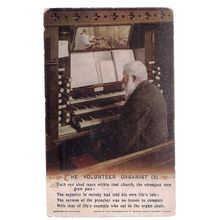 SONG SERIES 5004/3 unused antique postcard by Bamforth #