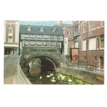 HIGH BRIDGE, LINCOLN.. used postcard 1969 pm =