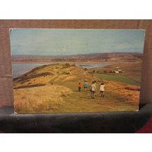 WESTON-SUPER-MARE FROM BREAN DOWN, Soms. used postcard Colourmaster 1978 pm =