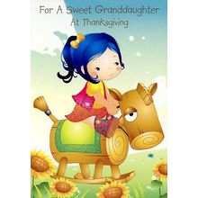 For A Sweet Granddaughter At Thanksgiving - 30055