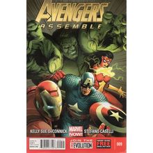 AVENGERS ASSEMBLE #009 - MARVEL COMICS - 2013