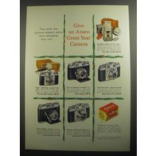 1956 Ansco Photography Ad - Ansoflex II, Memar, Super Regent, Super Memar