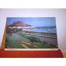 MONT ORGUEIL CASTLE, GOREY, JERSEY used postcard by A C Gallie #