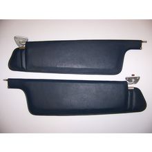 1969 CHRYSLER NEW YORKER BLUE SUNVISORS OEM PAIR NEWPORT