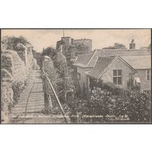 Ramparts & Princess Elizabeth's Room, Carisbrooke Castle, c1910 - Piper Postcard