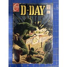 1967 Charlton Comics D-Day 5 October War Comic Good Condition VG