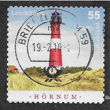 GER 2007 €0.55 (S/A) 'LIGHTHOUSES -HORNUM' FINE USED (EBID53-694)