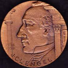 1978 Finland Medallion J.C.L. Engel - Helsinki Helsingfors