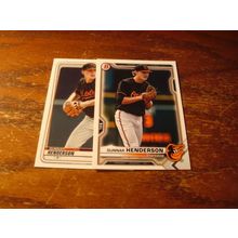 2020 Bowman, 2-Rc Cards, GUNNAR HENDERSON, Orioles