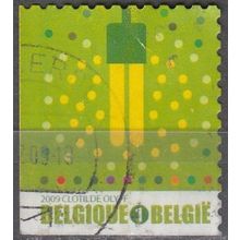 Belgique 2009 COB 3911A O Cote (2016) 1.70 € Lampe économique Cachet rond