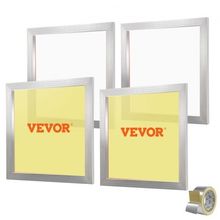 Screen Printing Kit, 4 Pieces Aluminum Silk Screen Printing Frames, 20x20inc...