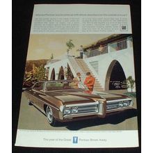 1969 Pontiac Bonneville Ad, Shock Absorbers!!