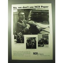 1969 NCR Paper Ad - No, We Don't Use NCR Paper