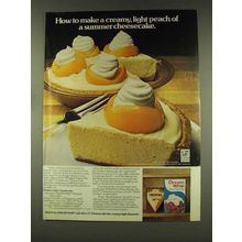 1977 Jell-O Cheesecake & Dream Whip Ad - Cheesecake
