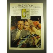 1979 Rose's Lime Juice Ad - The Rose's Gimlet