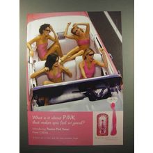 2003 Gillette Passion Pink Venus Razor Ad - Feel Good