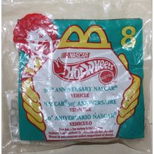 1998 McDonalds Hot Wheels #8 50th Anniversary NASCAR Mint in Package