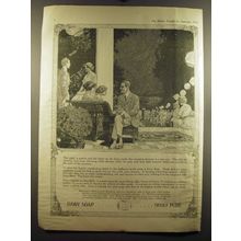 1913 Ivory Soap Ad - The night is perfect and the scene on the lawn