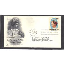FDC Art Craft 1699 13c Clara Maass (Cachet-Typed/A) CV41804