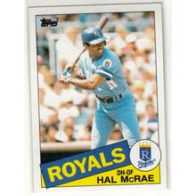 1985 Topps Baseball card 773 Hal McRae