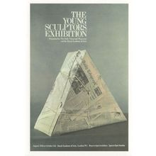 Young Sculptors Exhibition London Childrens Sculpture Advertising Postcard