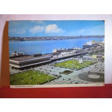 THE PIER HEAD, LIVERPOOL. unused postcard by E T W Dennis & Sons dated 1970 =