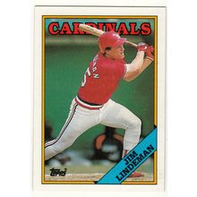 1988 Topps baseball card 562 Jim Lindeman