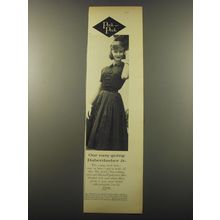 1960 Peck and Peck Fashion Ad - Our easy-going Haberdasher Jr.