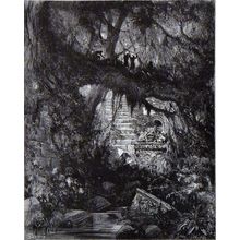 WOOD OF BLOOD IN “ATALA” 1885 Gustave Doré - Chateaubriand ANTIQUE ENGRAVING