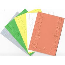 A6 Embossed Card. 10 Sheets. Christmas. Cardmaking Scrapbooking Crafts