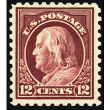 435, Mint VF LH 12¢ - Very Fresh Stamp! - Stuart Katz