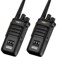 KSUN 2 Pack Two Way Radios Walkie Talkies Long Range 100 Miles, Built in Relay f