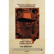 The Shootist- 1976 Poster Canvas Movie Film Print A0 A1 A2 A3 A4 A5 A6 Art Wall