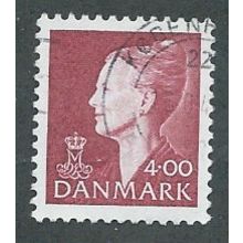 DEN 1997 4.00KR 'QUEEN MARGRETHE II' FINE USED (EBID43-055)