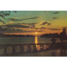 Hopeasalmi Bridge Savolinna Finland Postcard
