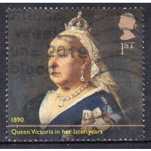 GB 2019 200th Birth Anniv of Queen Victoria - Victoria in Later Years 1st Used