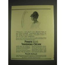 1914 Pond's Vanishing Cream Ad - Attractive Isn't She?