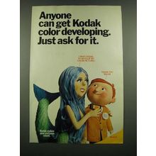 1971 Kodak Color Developing Ad - Just Ask For It