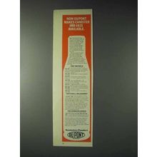 1973 Du Pont Canister IMR 4831 Powder Ad