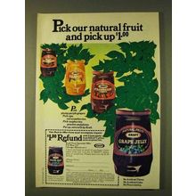 1979 Kraft Grape Jelly Ad - Pick Our Natural Fruit